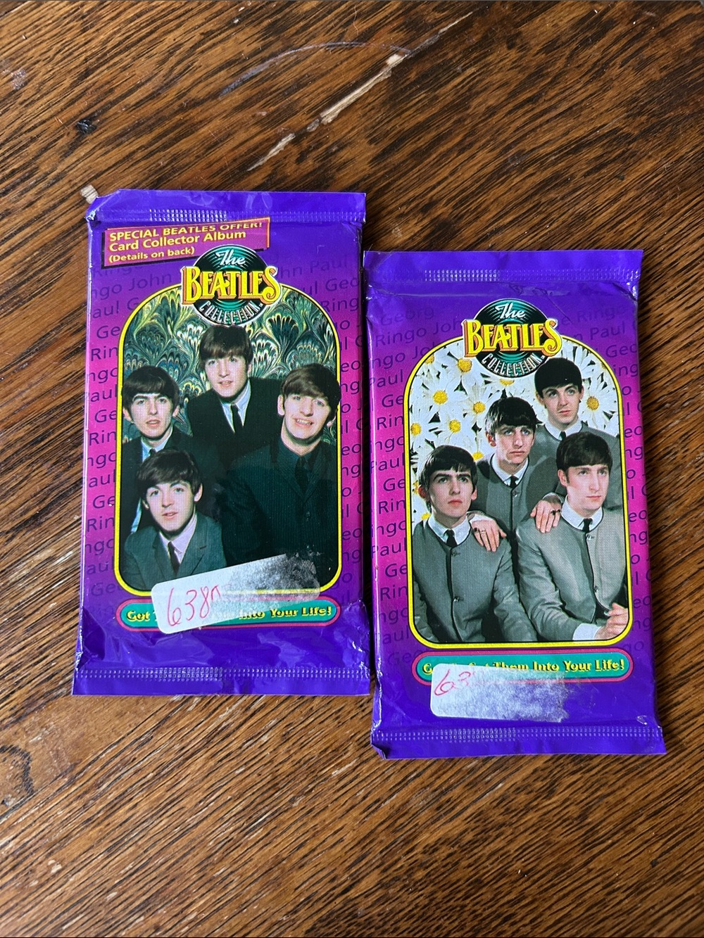 The Beatles sealed never opened 1993 Trading Card Packs